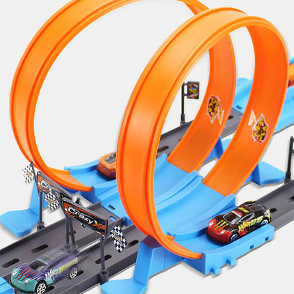 Race Track Launcher Toy Car Set