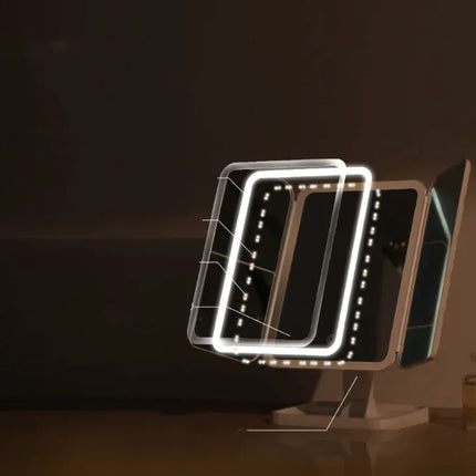 Multi-Setting LED Vanity Mirror