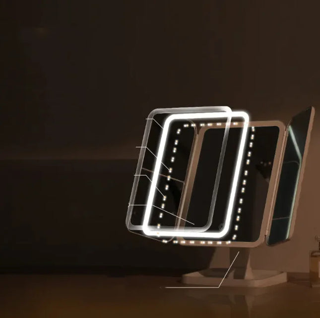 Multi-Setting LED Vanity Mirror