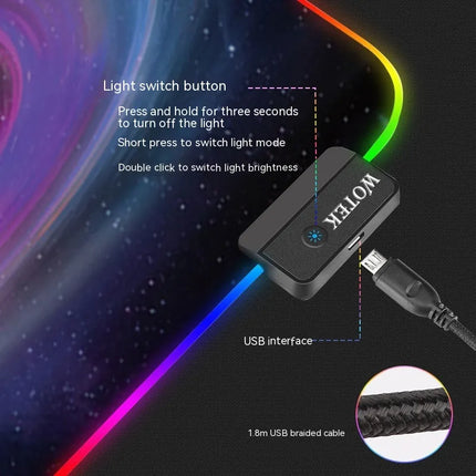 RGB Luminous Mouse Pad