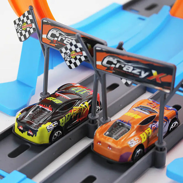 Race Track Launcher Toy Car Set