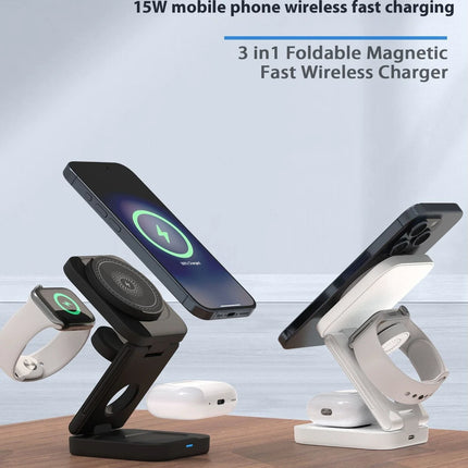 3 IN 1 FOLDABLE WIRELESS CHARGER