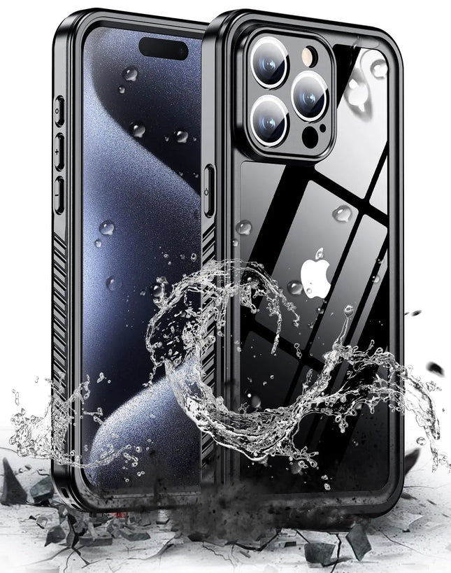 Hualele iPhone 15 Pro Waterproof Case